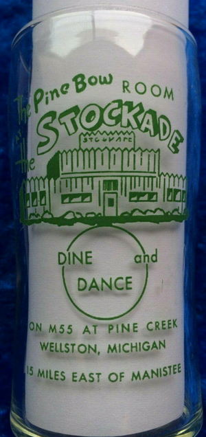 Stockade Restaurant (Stockade Bar) - Souvenir Glass (newer photo)